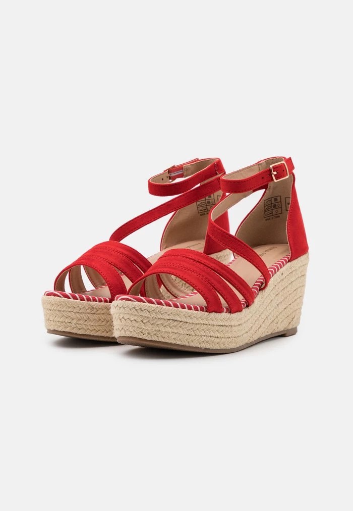 Sandale ANNA FIELD Anna Field Platform Sandals Rouge Femme | YFC-4529160